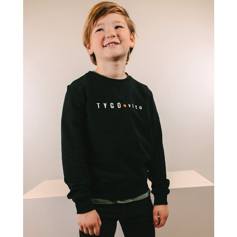 Zwarte sweater Embro - Capuchon Fashion