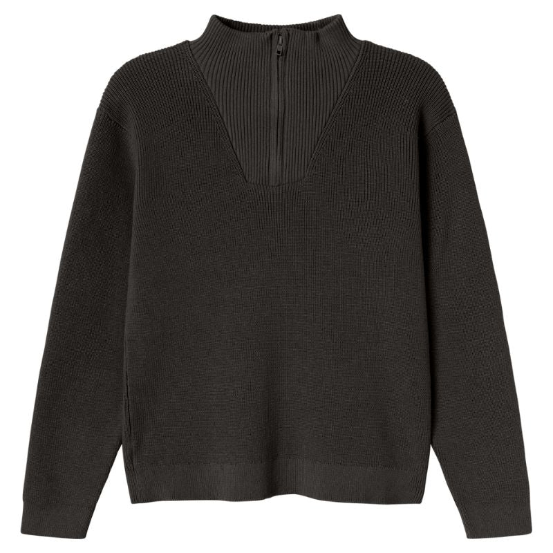 Zwarte sweater Nesolle - Capuchon Fashion