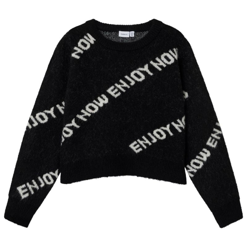 Zwarte sweater Niword - Capuchon Fashion