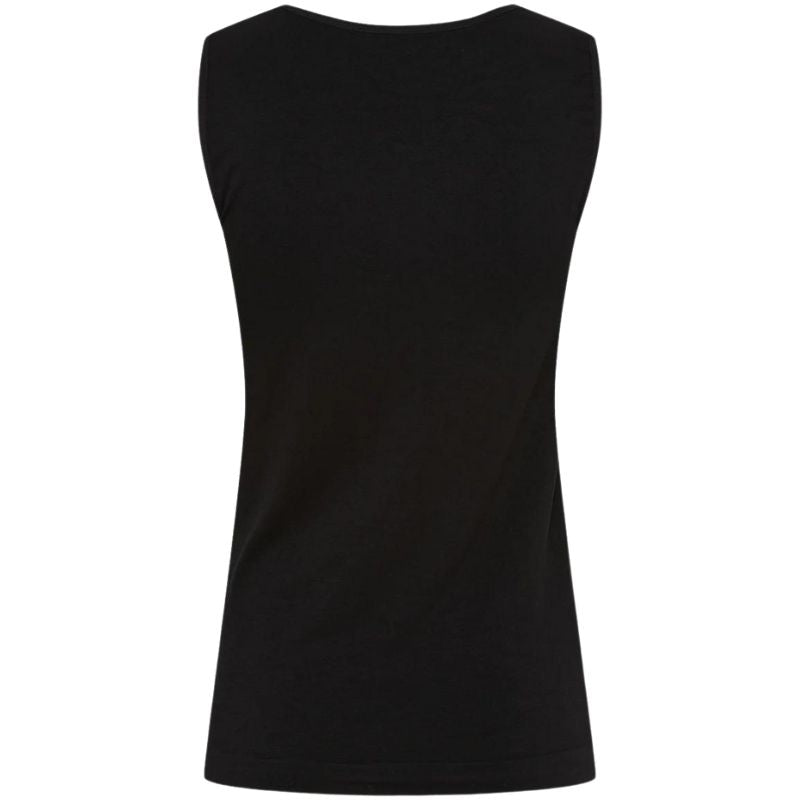 Zwarte top Nilla - Capuchon Fashion