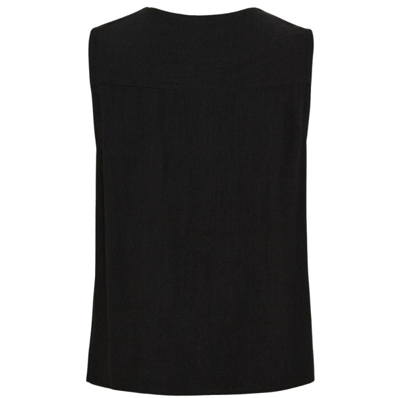 Zwarte top Pearl - Capuchon Fashion