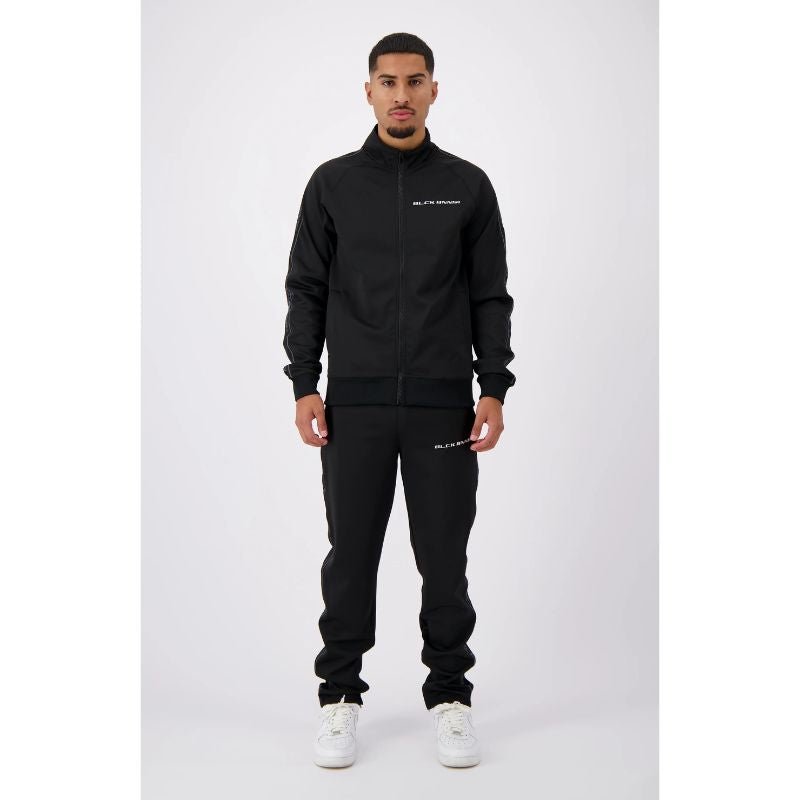 Zwarte trackpant Taped Initial - Capuchon Fashion