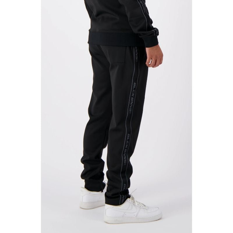 Zwarte trackpant Taped Initial - Capuchon Fashion