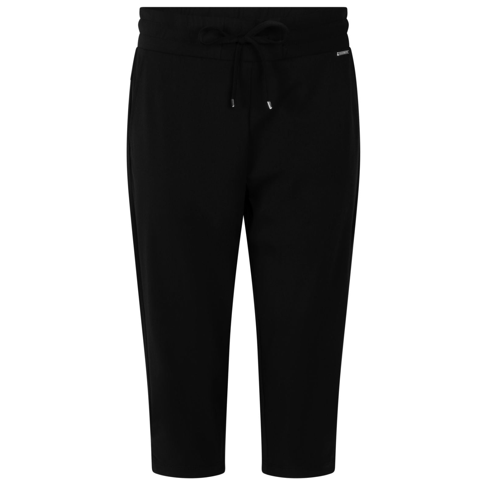 Zwarte travel capri broek Linda - Capuchon Fashion