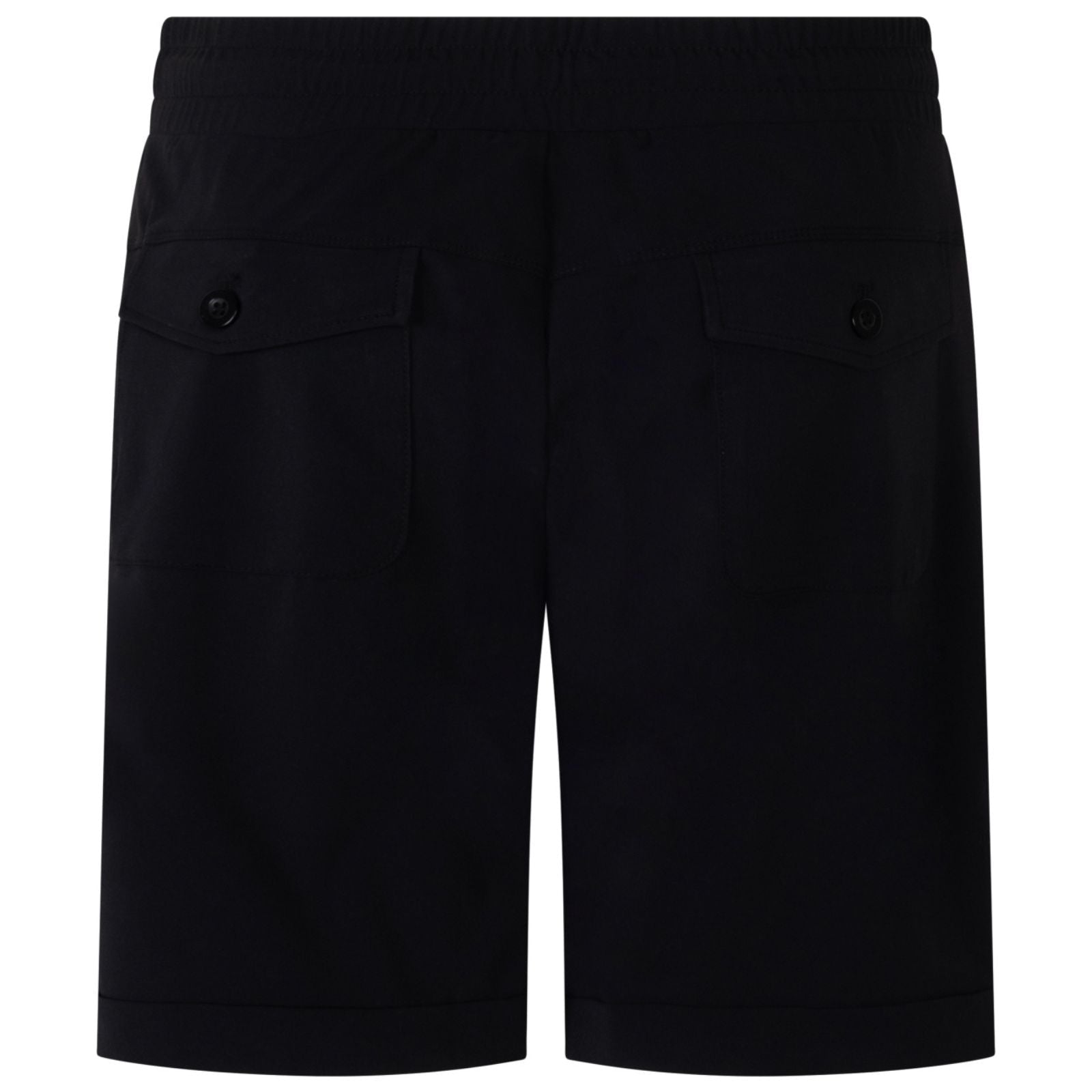 Zwarte travel korte broek Bowie - Capuchon Fashion