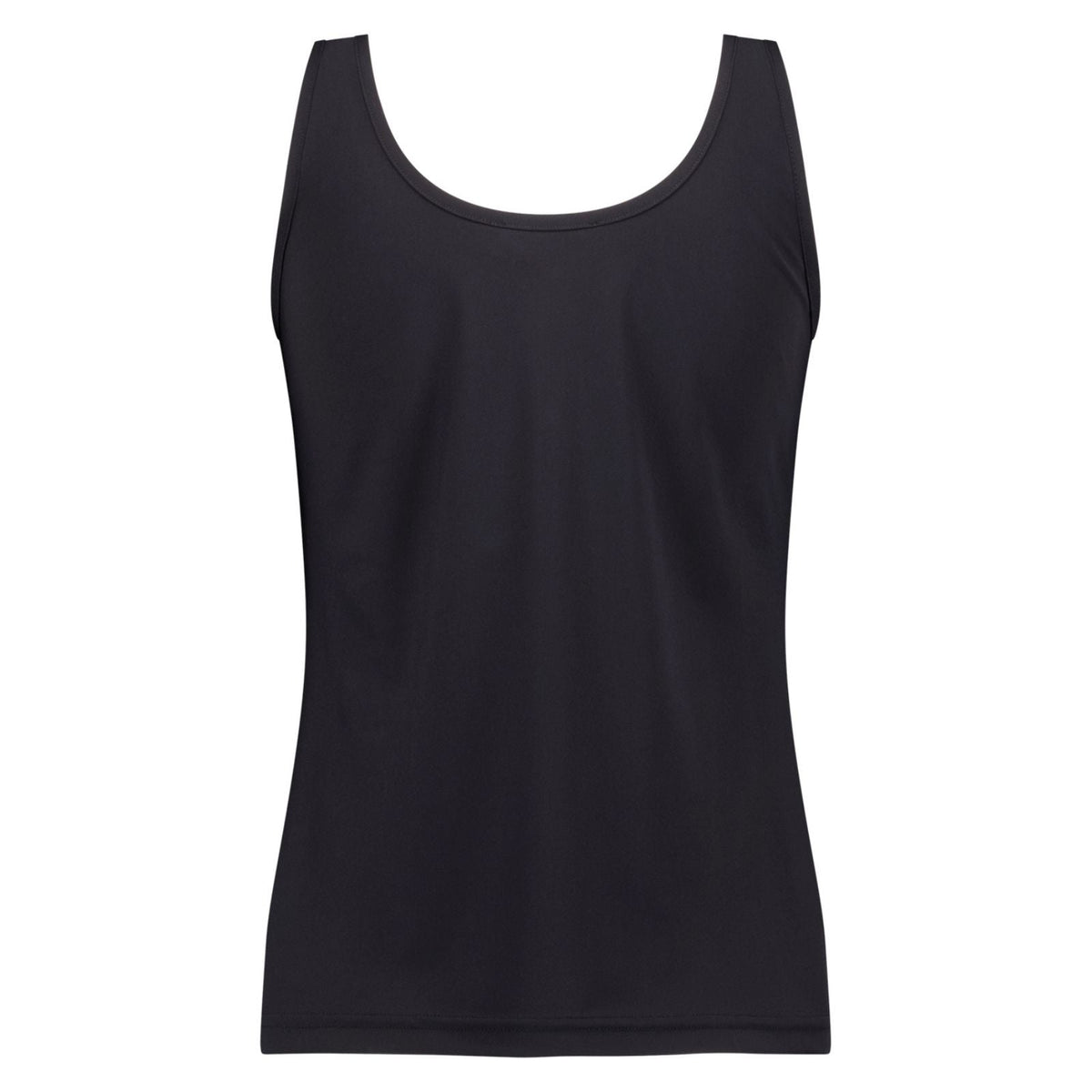 Zwarte travel mouwloze top Novi - Capuchon Fashion