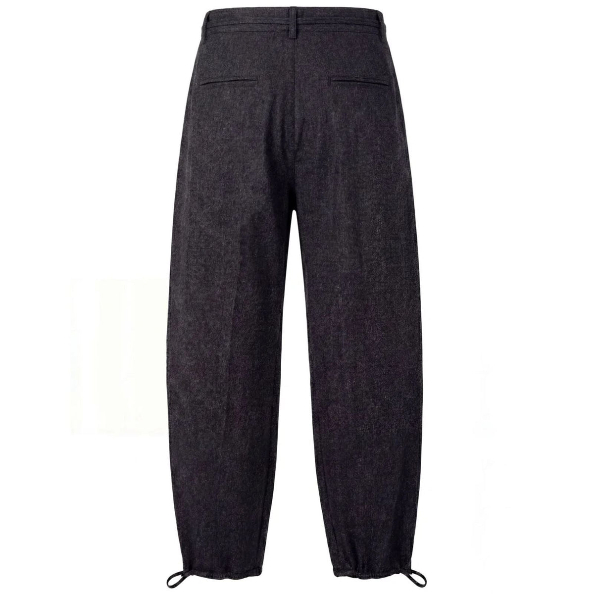 Zwarte tweed balloon pantalon 633152 - Capuchon Fashion