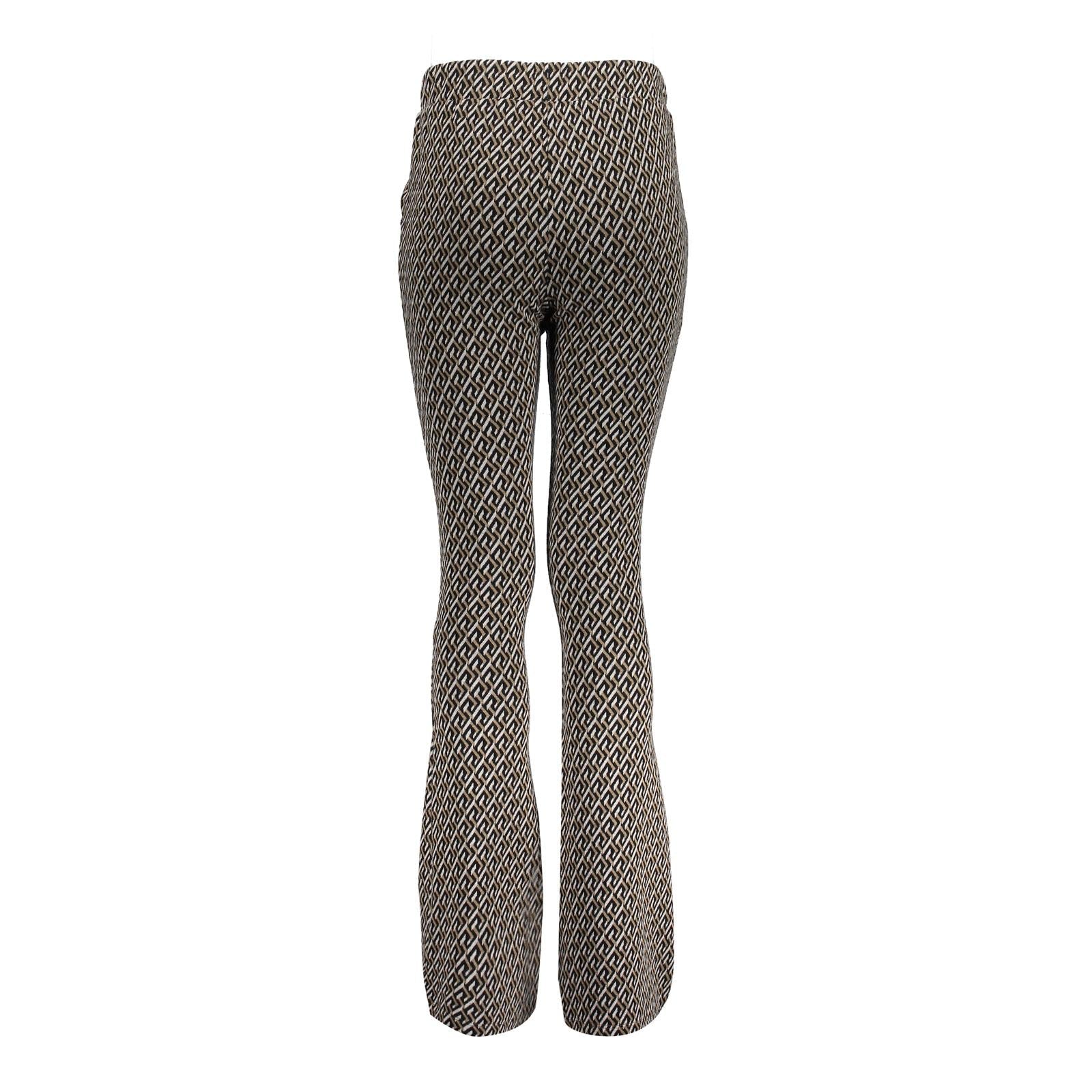 Beige broek Jacquard - Capuchon Fashion