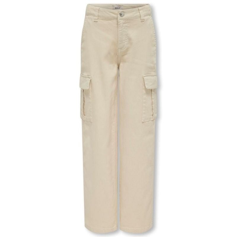 Beige cargo broek Yarrow - Capuchon Fashion