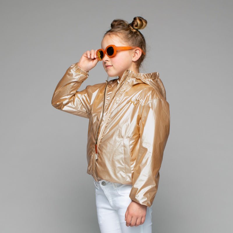 Beige jacket 5235 - Capuchon Fashion