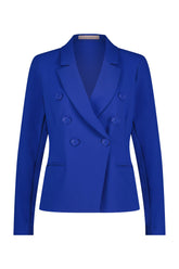 Blauwe blazer Imari bonded - Capuchon Fashion