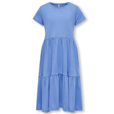 Blauwe jurk Dalia - Capuchon Fashion