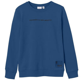 Blauwe sweater Tamagnus - Capuchon Fashion