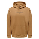 Bruine hoodie Les Classiques - Capuchon Fashion