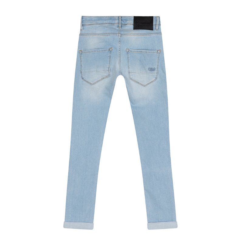 Damaged Light Denim skinny jeans Ryan - Capuchon Fashion