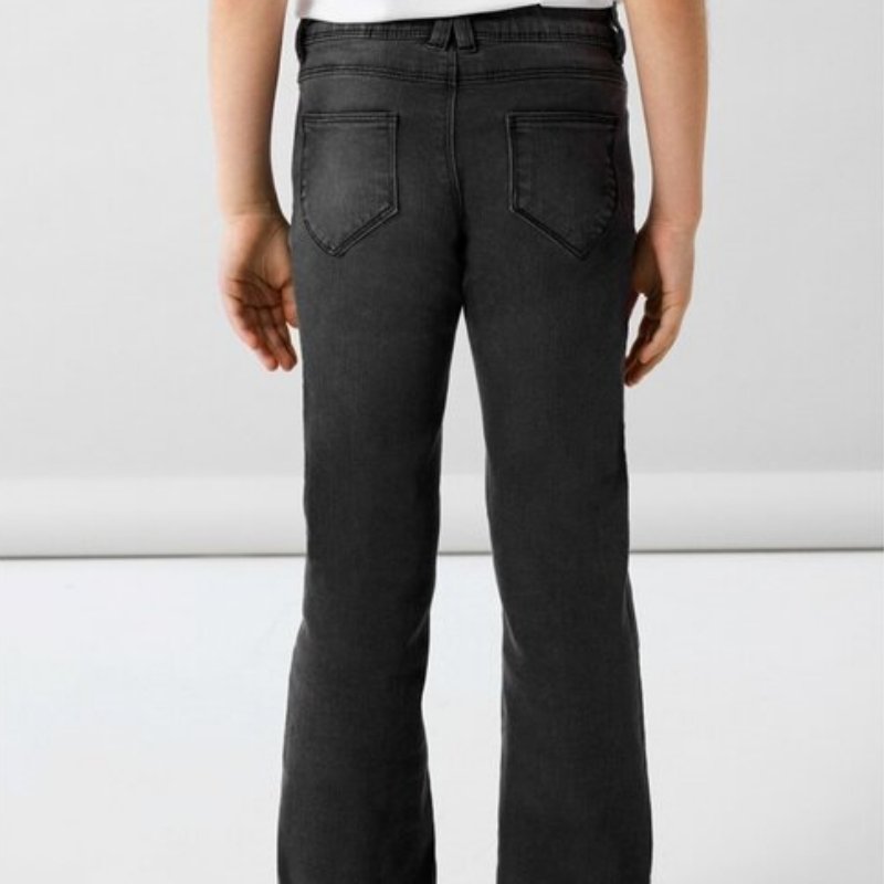Dark Grey Denim jeans Polly Skinny Boot - Capuchon Fashion