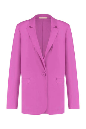 Dark Pink blazer Fran bonded - Capuchon Fashion