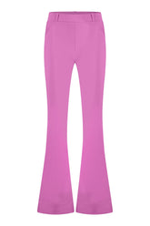 Dark Pink broek Flair bonded - Capuchon Fashion