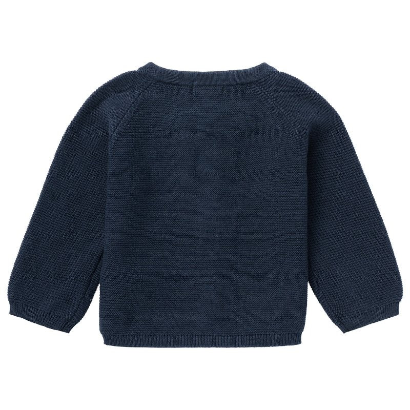 Donkerblauw knit vestje Naga - Capuchon Fashion