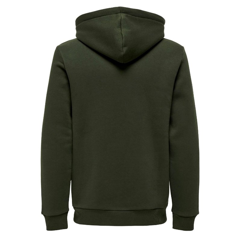 Donkergroene hoodie Ceres - Capuchon Fashion