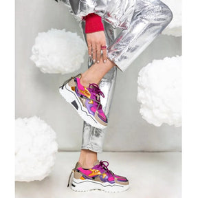 Fuchsia sneaker Jupiter - Capuchon Fashion