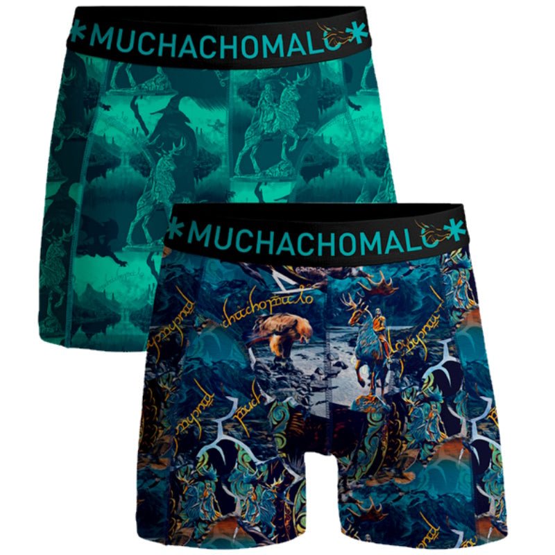 Geprinte 2-pack boxershorts Lords MEN - Capuchon Fashion