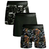 Geprinte 3-pack boxershorts Gorilla MEN - Capuchon Fashion