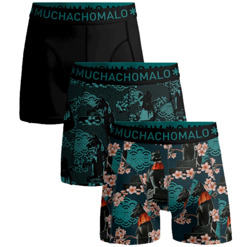Geprinte 3-pack boxershorts Inarifox - Capuchon Fashion