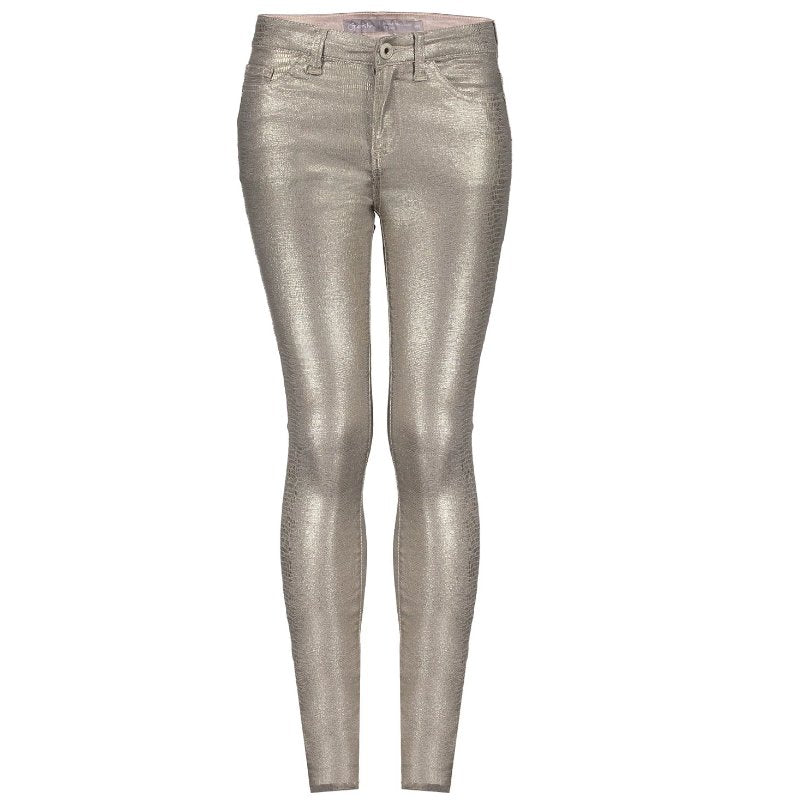 Gouden jeans Snake - Capuchon Fashion