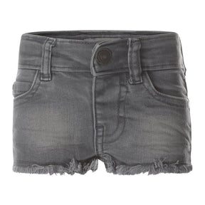Grijze jeans short T46931 - Capuchon Fashion