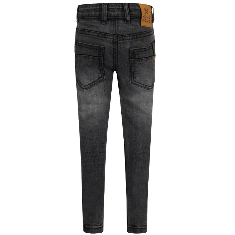 Grijze skinny jeans S48818 - Capuchon Fashion