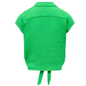 Groene blouse Thyra - Capuchon Fashion