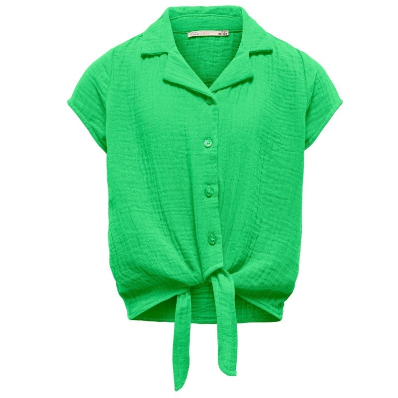 Groene blouse Thyra - Capuchon Fashion