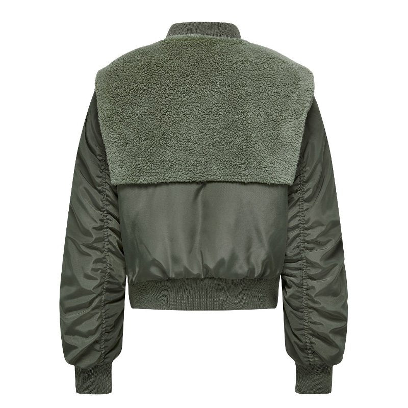 Groene bomber jacket Lana - Capuchon Fashion