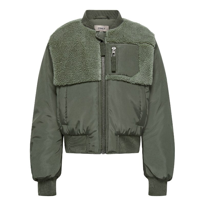 Groene bomber jacket Lana - Capuchon Fashion