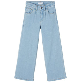 Light Blue Denim jeans wide Bella - Capuchon Fashion