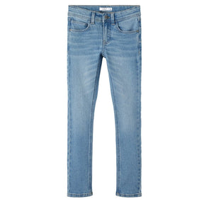 Light Blue Denim x-slim jeans Theo - Capuchon Fashion