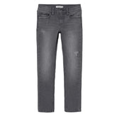 Light Grey Denim jeans Silas - Capuchon Fashion
