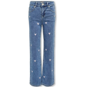 Light Medium Blue Denim jeans Lucy - Capuchon Fashion