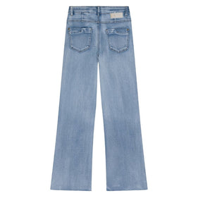 Medium Denim jeans Joy Wide Damaged - Capuchon Fashion