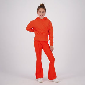Oranje flare pant Emmie - Capuchon Fashion