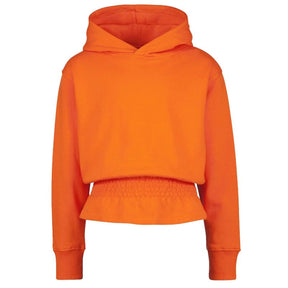 Oranje hoodie Nilla - Capuchon Fashion