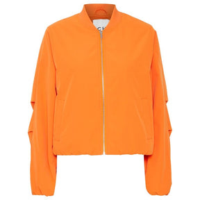 Oranje jacket Eliso - Capuchon Fashion