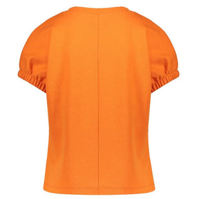 Oranje ss sweat Elastic Sleeves - Capuchon Fashion