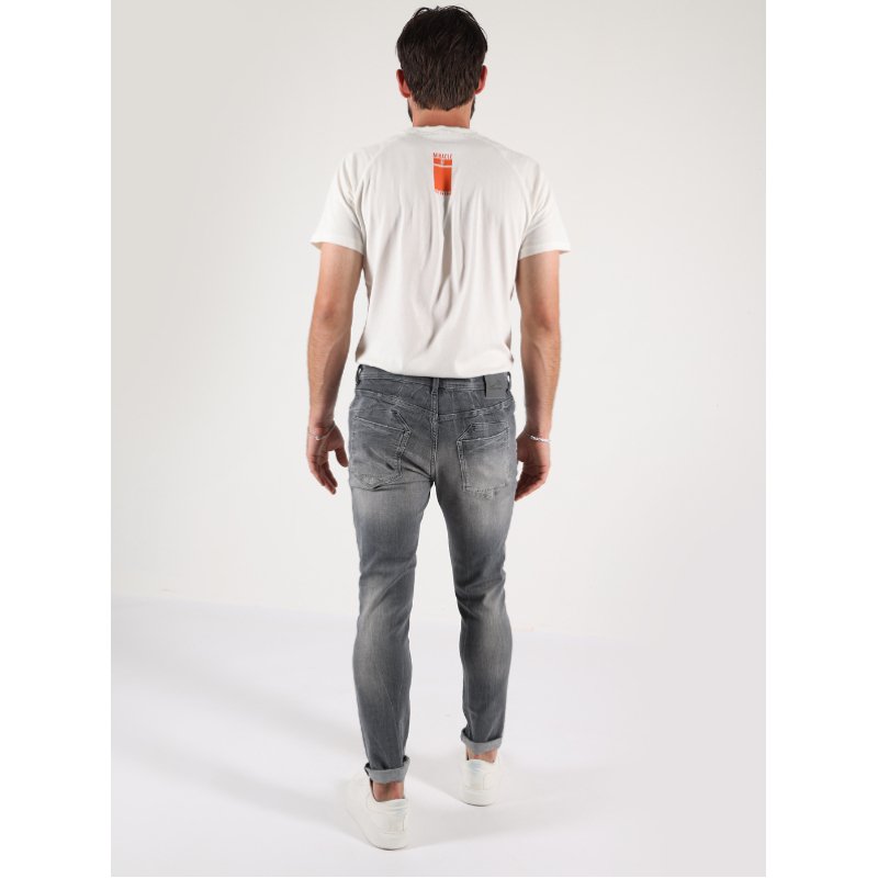 Radium Grey tapered jeans Alvin - Capuchon Fashion