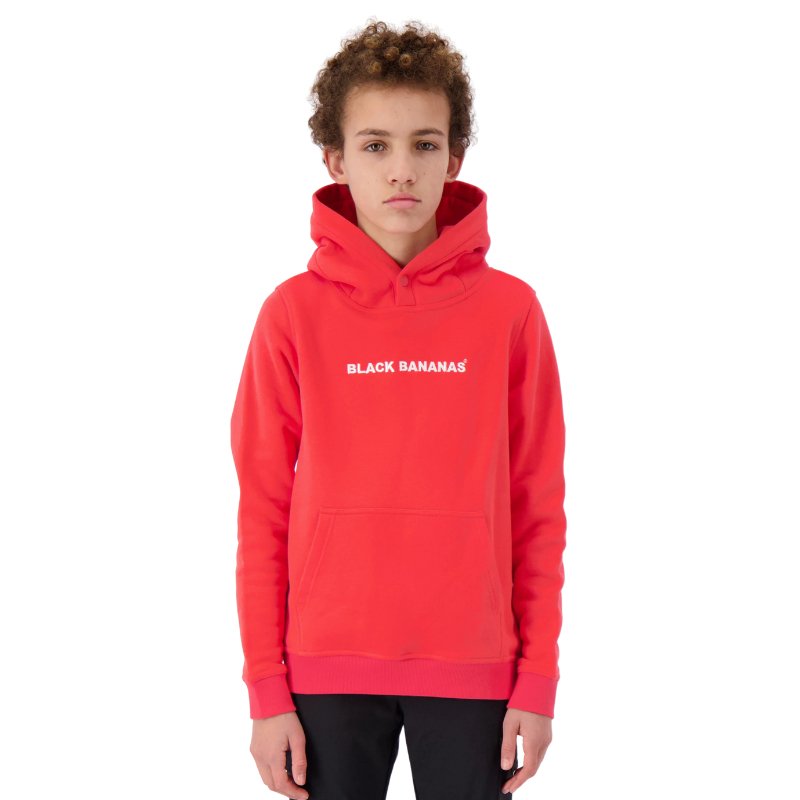 Rode hoodie Script - Capuchon Fashion