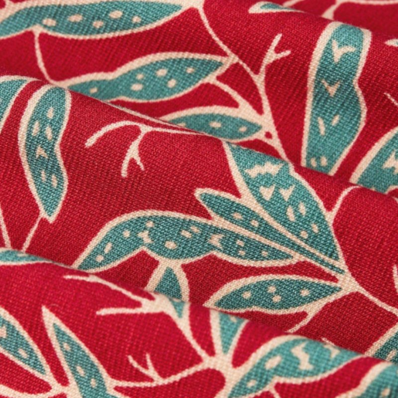 Rood geprinte blouse Pereira - Capuchon Fashion