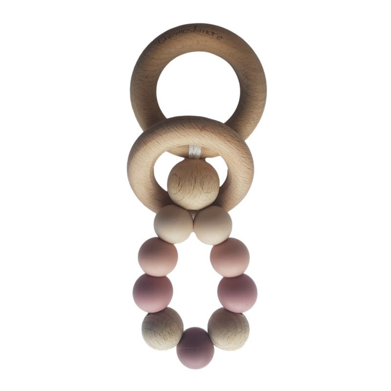 Roze chewie Rattle Long - Capuchon Fashion