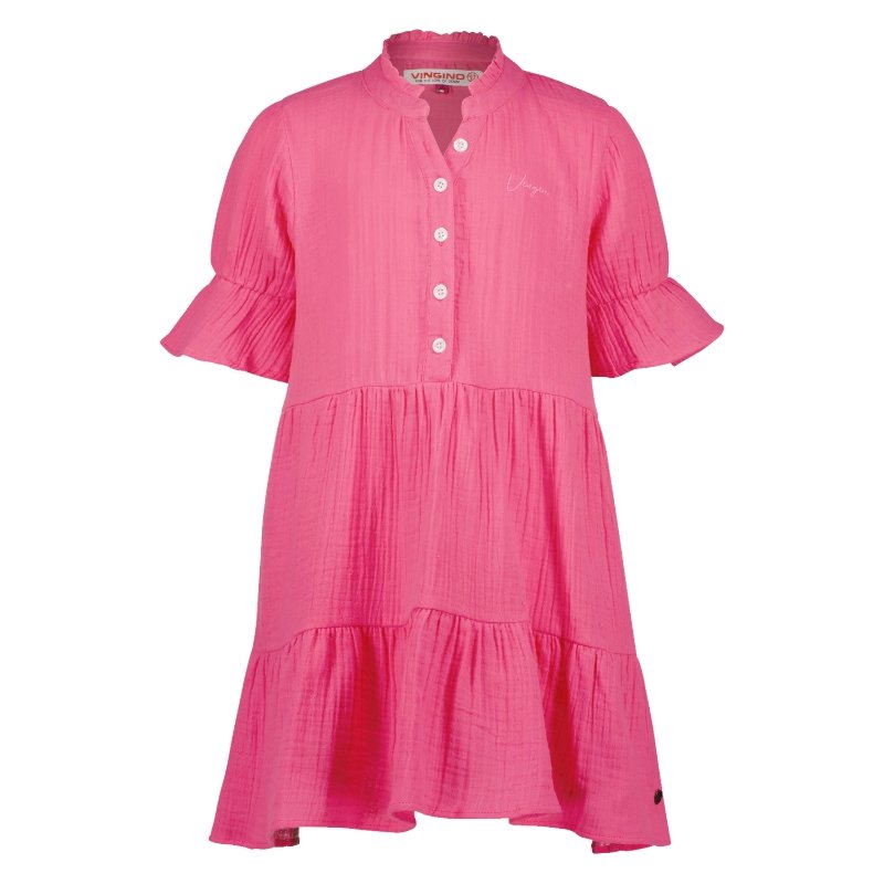 Roze jurk Pemma - Capuchon Fashion