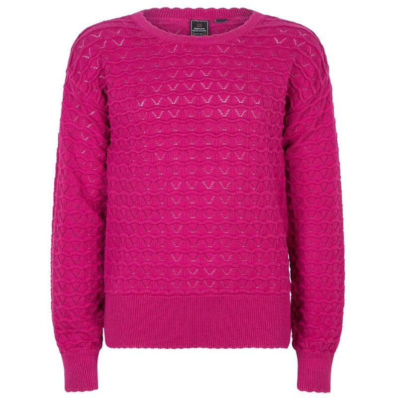 Roze knitwear Scallop Knit - Capuchon Fashion